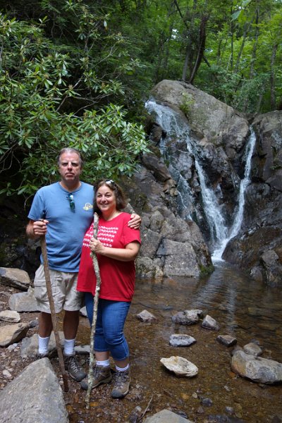 Cabin Creek waterfall