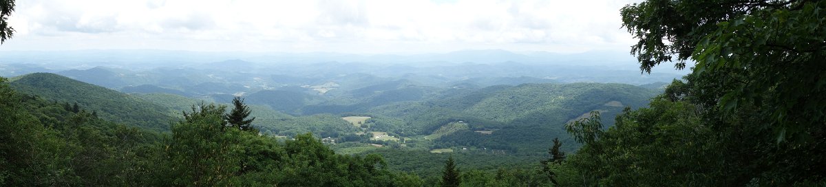 Overlook view panarama