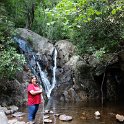 Cabin Creek waterfall barb